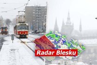 Česko čeká teplotní šok, teploty se propadnou i na -15 °C! Sledujte radar Blesku