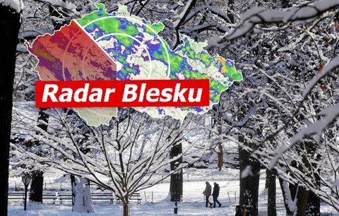 Sobota bude oblačná, přijde sníh i déšť. Teploty klesnou až k -6 °C, sledujte radar Blesku