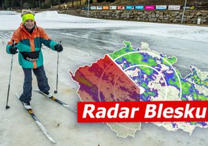 Před 2. kolem voleb se v Česku ochladí! Teploty klesnou až k -8 °C, sledujte radar Blesku.