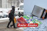 Zimní počasí v Česku: Mráz i sníh! Pozor na ledovku i sněhové jazyky.