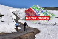 Česko sevřel mráz, bylo až -29 °C. Čeká nás ale výjimečně slunečný týden, sledujte radar Blesku