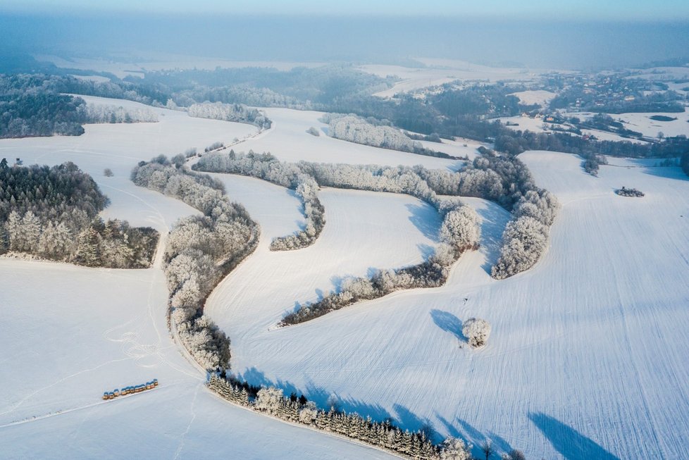 Nejnižší teplotu meteorologové zaznamenali v Orlickém Záhoří na Rychnovsku, kde teploměr ukázal -24,1°C.