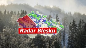 Výstraha pro východ Česka: Hrozí kalamita kvůli velmi silné ledovce! Sledujte radar Blesku