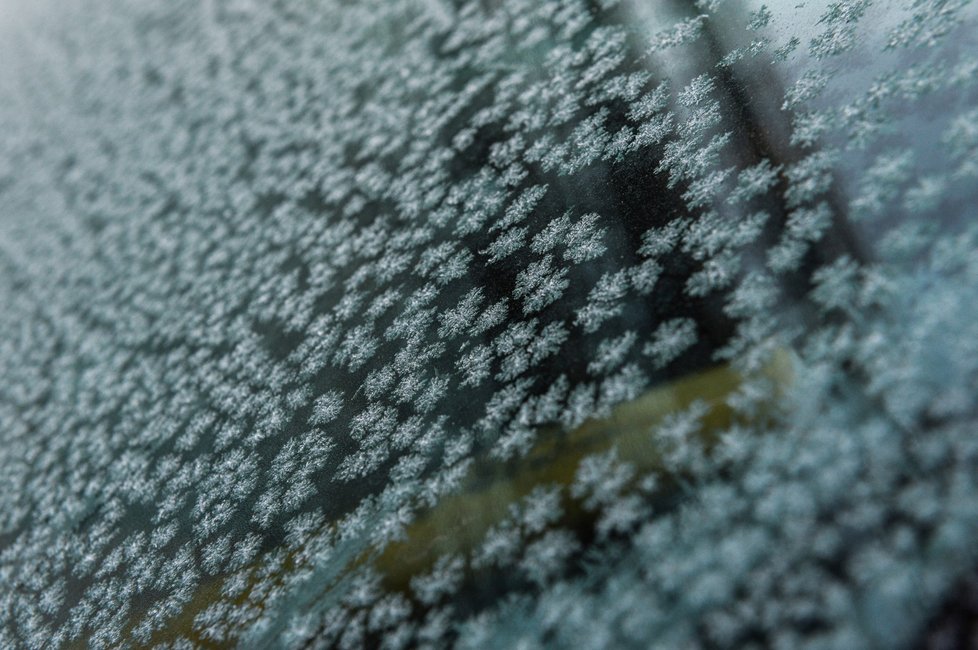 Noční teploty v Česku se nejčastěji pohybovaly mezi minus 13 a minus sedmi stupni.