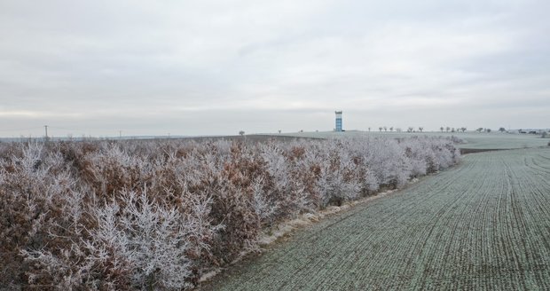 Zima v Česku.