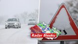 Českem se prohnaly zimní bouřky. Silný vítr potrvá do víkendu, hrozí závěje, sledujte radar Blesku