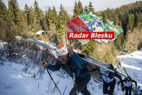 Déšť se sněhem, sněhové přeháňky i silný vítr: Do Česka se vrátila zima, sledujte radar Blesku