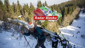 Březnové počasí v ČR: Skialpinisté na Šumavě