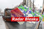 Počasí v Praze: Arktické mrazy vystřidalo mírnější počasí, kvůli dešti horzí ale náledí