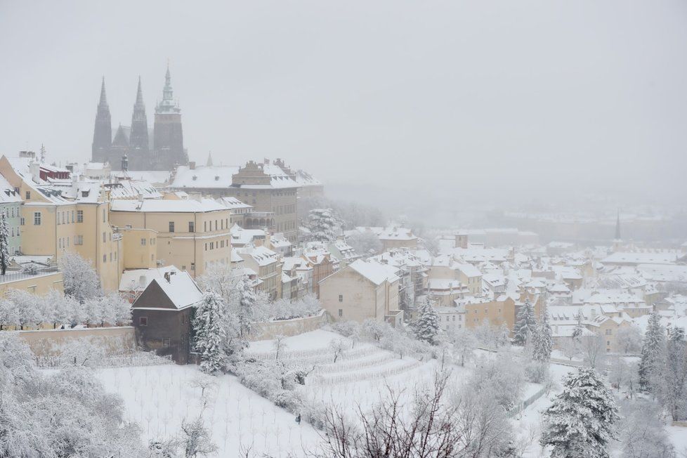 Sníh dorazí i do nížin.