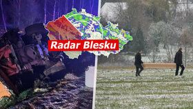 Sníh zasypal Česko. A první oběť mrazů?