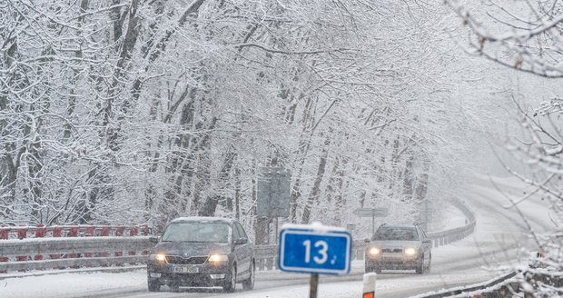 Zimní počasí v Česku