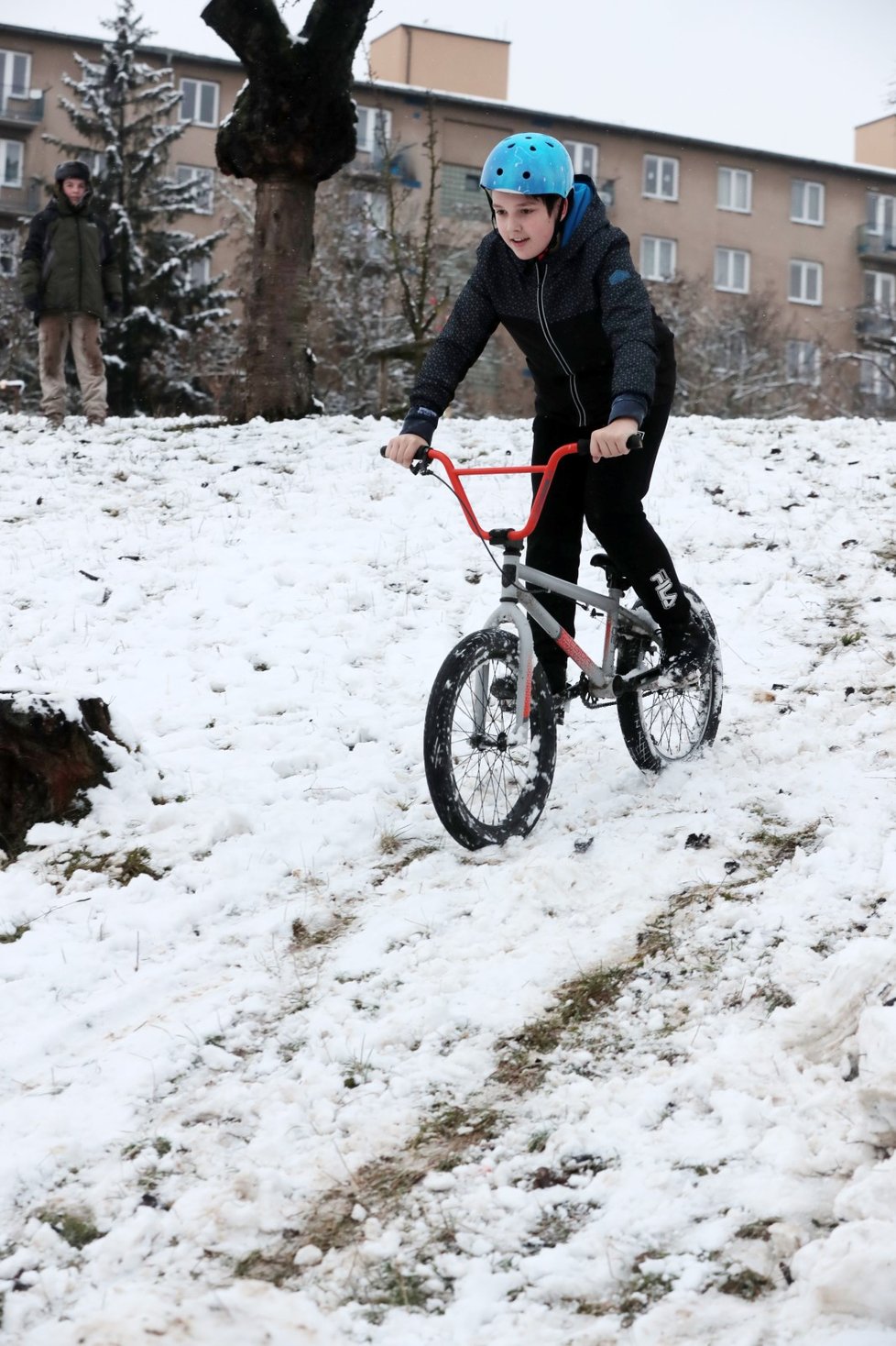 Do Česka konečně dorazil sníh.