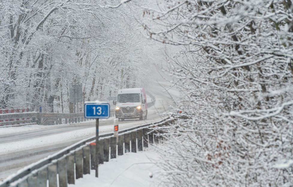 Zimní počasí v Česku