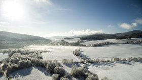 Šumava v zimě