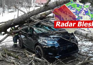 Vítr zeslábne až na konci víkendu, teploty vyšplhají na 14°C. Sledujte radar