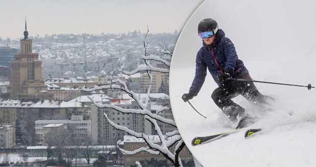 Lyžaře to nepotěší. Inverze oteplí hory na 8°C, v nížinách přeháňky, sledujte radar Blesku.