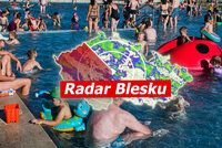 Bouřky spláchly východ Česka, sledujte radar Blesku. A čeká nás tropický týden. Bude až 34 °C