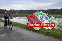 Začátek ledna bude deštivý a větrný. Kdy se do Česka vrátí mráz? Sledujte radar Blesku