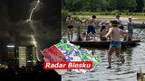 O víkendu bude až 28 °C, v neděli bude ale přibývat bouřek. Sledujte radar Blesku