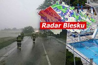 Česko zažilo supertropický den, bylo přes 35 °C. Přijdou bouřky, sledujte radar Blesku