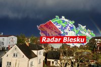 Do Česka se řítí bouřky i vichr. Bude až 16 °C, pak znovu sníh. Sledujte radar Blesku