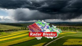 Aprílové počasí, jaké Česko nezažilo! A čekají nás déšť i bouřky, sledujte radar Blesku
