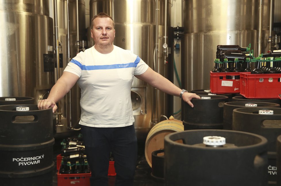 Roční výstav Počernického pivovaru se pohybuje okolo 2 500 hektolitrů piva.