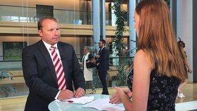 Europoslanec a neúspěšný kandidát na ministra Miroslav Poche (ČSSD) v rozhovoru pro Blesk Zprávy ve Štrasburku