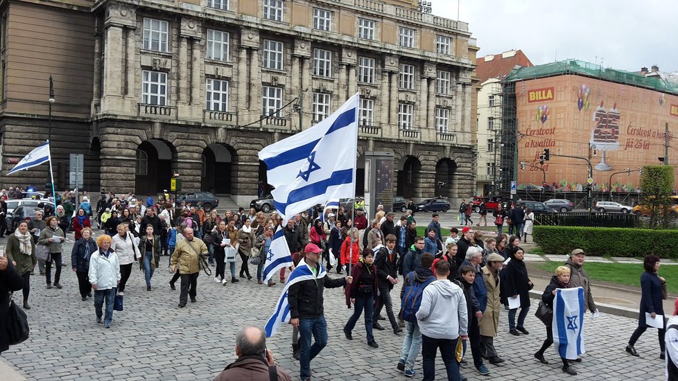 Pochod Kulturou proti antisemitismu