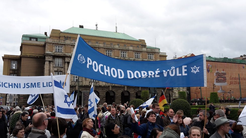 Pochod Kulturou proti antisemitismu