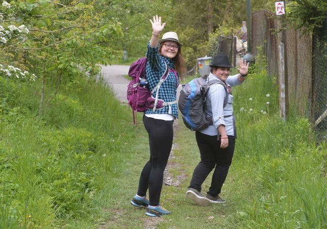 Pochod Praha - Prčice oslovil desetitisíce turistů.