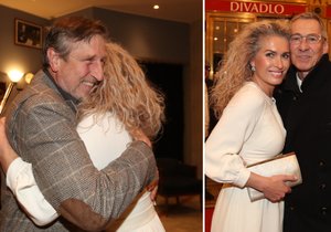 Pocta Jiřímu Menzelovi (†82) plná hvězd: Olga objímala oba »Otíky«! A kdo další dorazil?