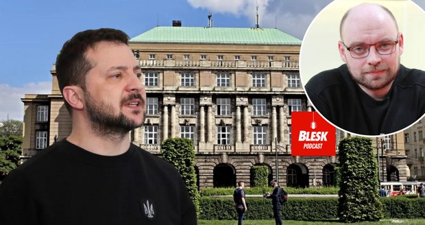 Podcast: Zelenskyj má na Karlově univerzitě vlastní předmět! O Ukrajinu je enormní zájem, říká historik Mokryk