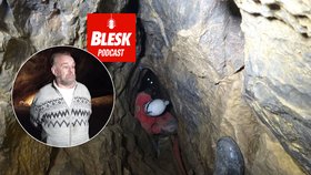 Blesk Podcast: Jeskyňář Flek slaví Silvestr na dně Macochy. Tmavé chodby a síně objevuje přes 50 let