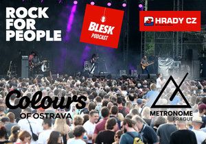 Blesk Podcast: Zástupci Colours, Rock For People, Metronome a Hradů CZ o létě 2021. Budou se festivaly konat?