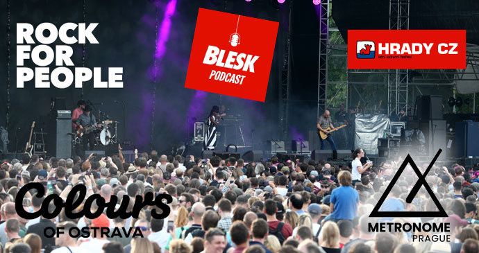 Blesk Podcast: Zástupci Colours, Rock For People, Metronome a Hradů CZ o létě 2021. Budou se festivaly konat?