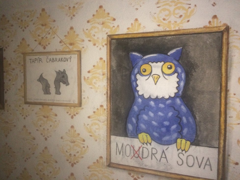 Doménou Romana Kelbicha je humoristická tvorba a karikatury.