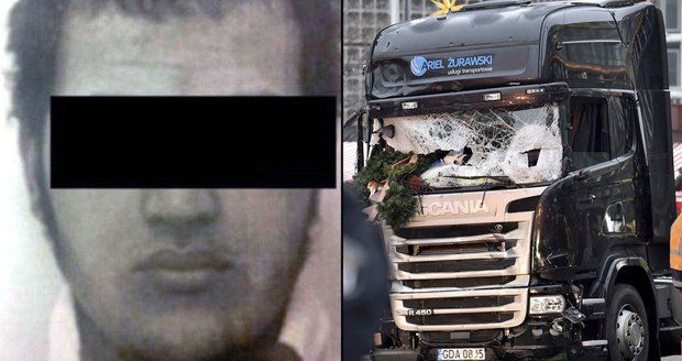 Za teror v Berlíně hledá policie Tunisana. Měl osm jmen a možná je zraněný