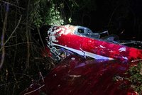 U slovenské obce Podhorany se zřítilo malé letadlo: Při nehodě zemřeli dva lidé