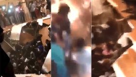 Šokující video: Lidé na večírku klidně tancovali, najednou se pod nimi propadla podlaha!