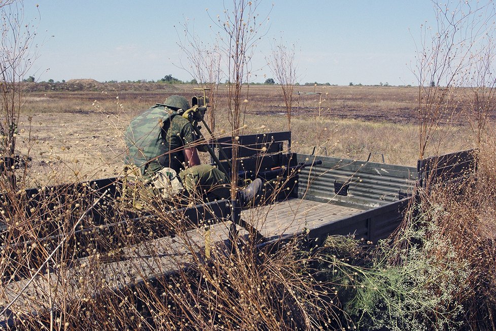Cvičení ruské armády v Podněstří, nedaleko ukrajinských hranic
