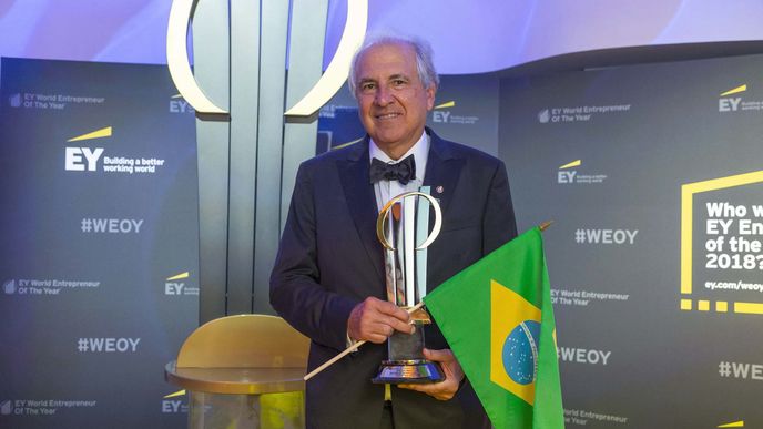 Rubens Menin, předseda představenstva brazilské společnosti MRV a světový podnikatel roku 2018