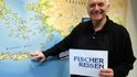Podnikatel Václav Fischerzákazníkům zájezdy své cestovní kanceláře Fischer Reisen na letní sezonu.