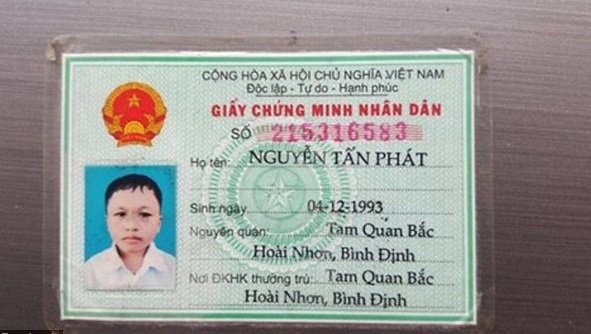 Nguyen tan Phat zveřejnil i svou občanku.