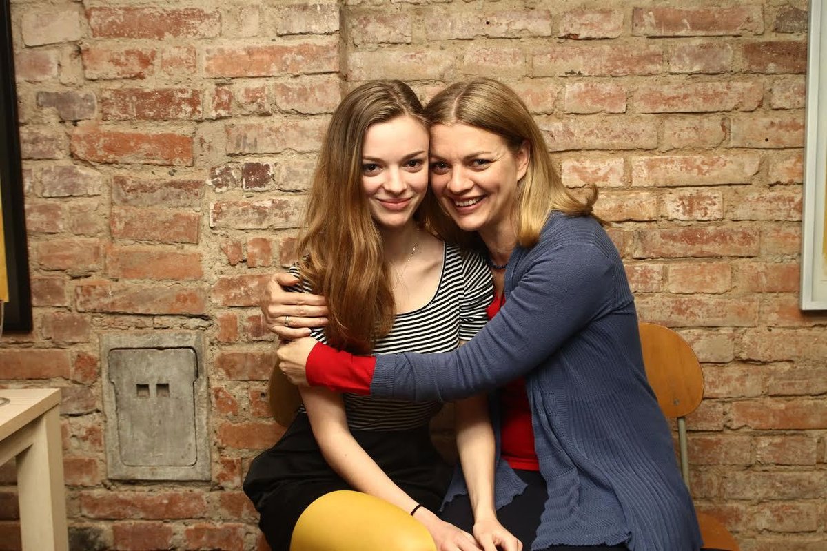Herečka Barbora Srncová (46) a dcera Emma (19)
