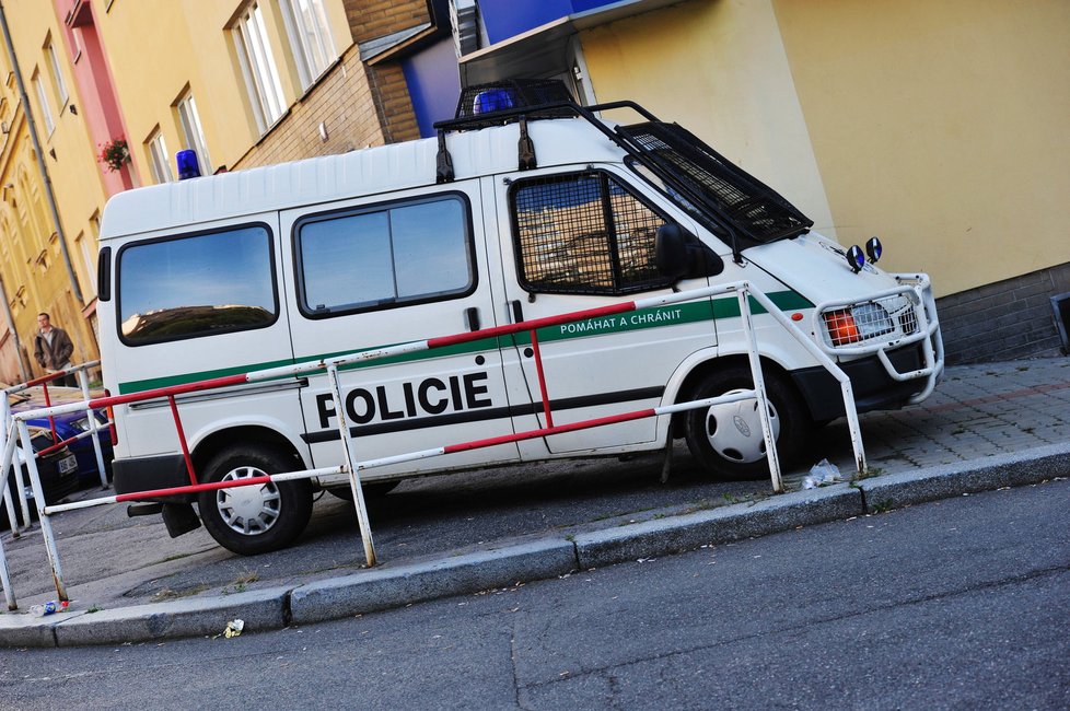 Policie hlídala prostor celou noc