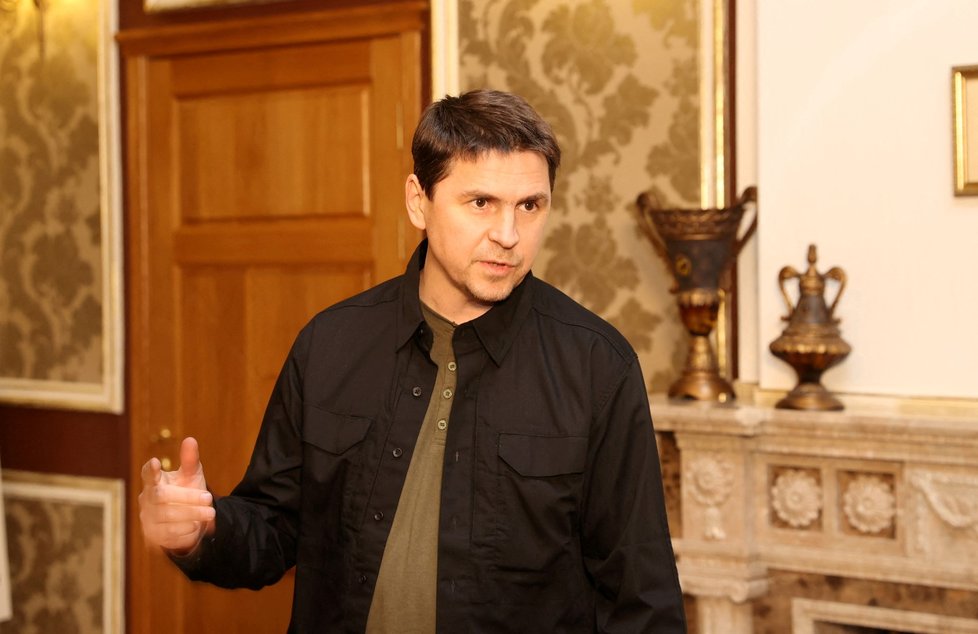 Poradce z kanceláře ukrajinského prezidenta Mychajlo Podoljak