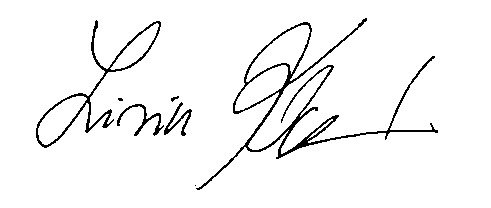 Podpis Livie Klausové