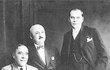Zakladatelé Trioly (zleva) Antonín Pařík, Josef Džbánek a Jaroslav Sobol.